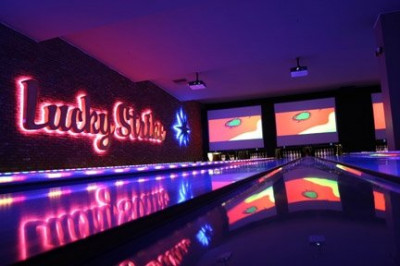 bowling alley build out lucky strike 10